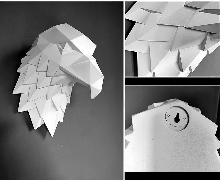 3D Eagle Sculpture Home Wall Decor - Image 4