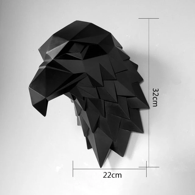 3D Eagle Sculpture Home Wall Decor - Image 7