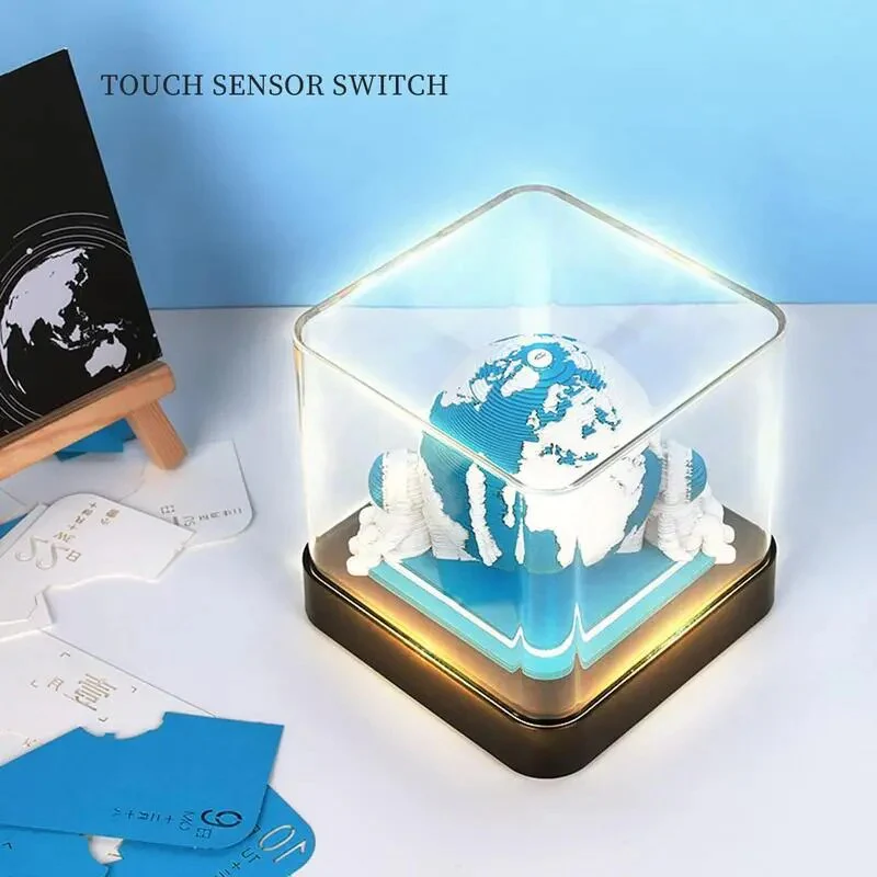 3D Earth Wanderer Calendar Memo Pad - Image 3