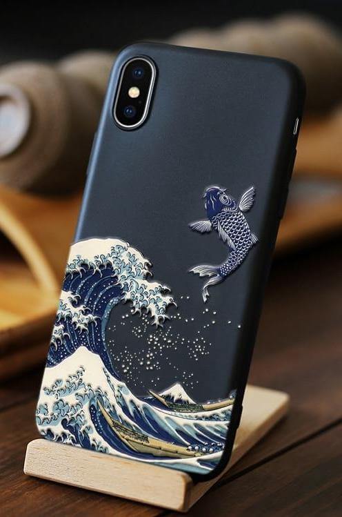 3D Giant Japanese Art iPhone Cases - Image 2