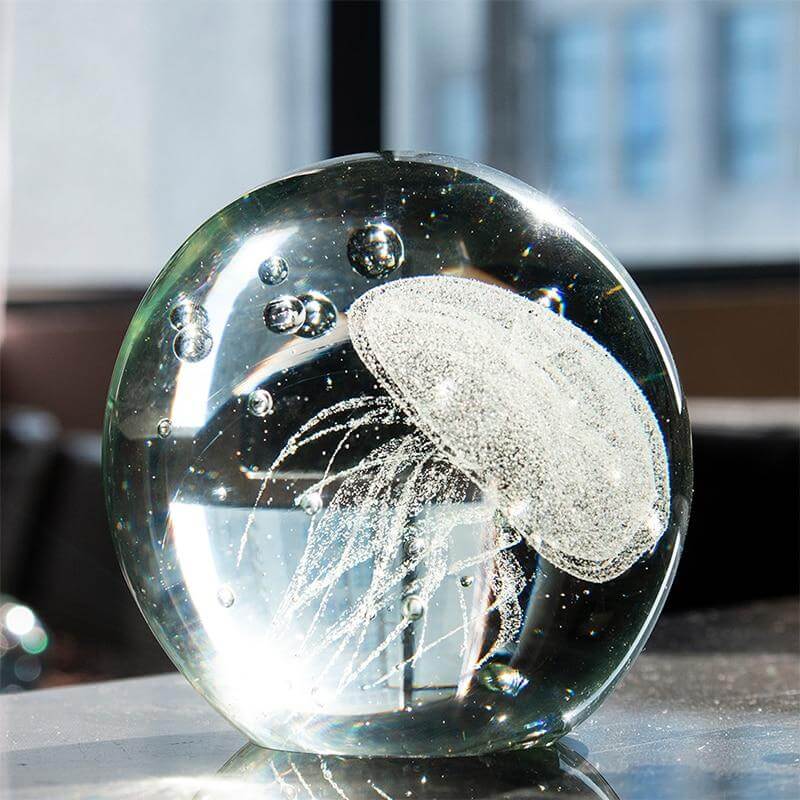 3D Glowing Jellyfish Sculpture Ornament - Image 6