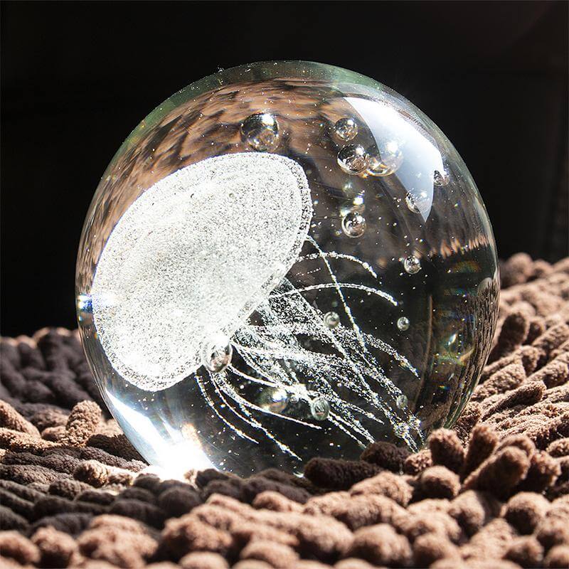 3D Glowing Jellyfish Sculpture Ornament - Image 8