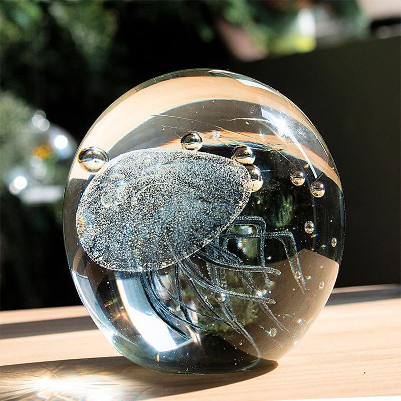 3D Glowing Jellyfish Sculpture Ornament - Image 9