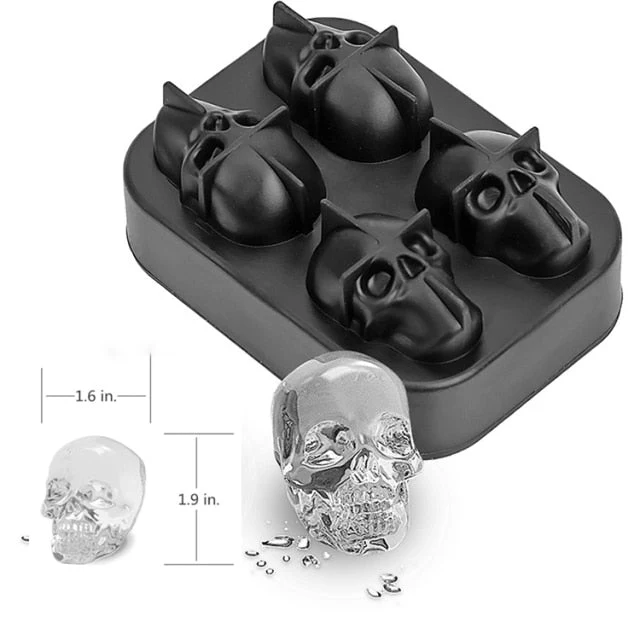 3D Gothic Skull Ice Cube Maker - Image 6