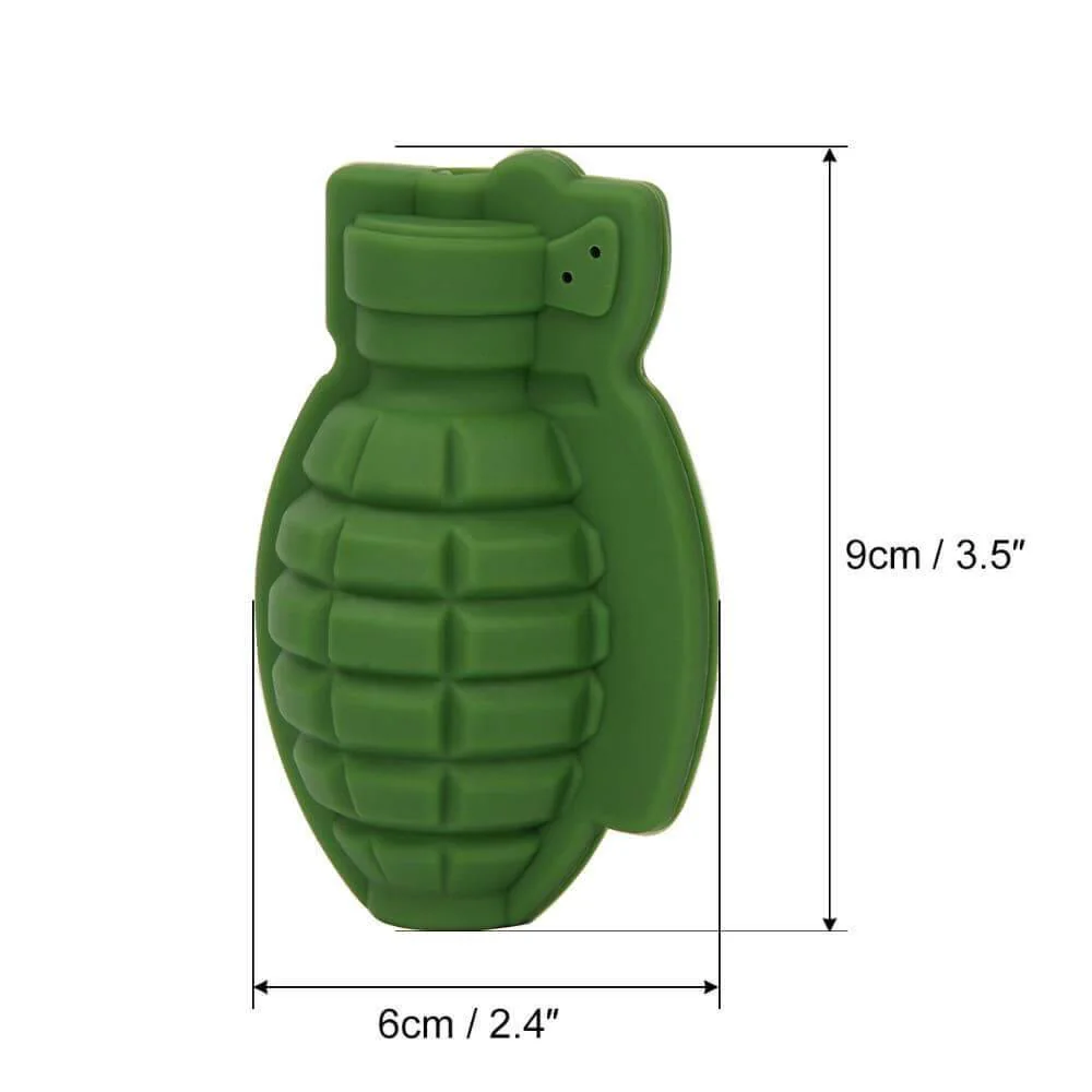 3D Grenade Shape Ice Cube Mold Silicone Trays - Image 5
