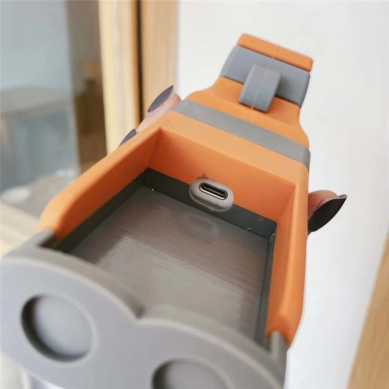 3D Gun Shape Soft Silicone AirPods Case - Image 3