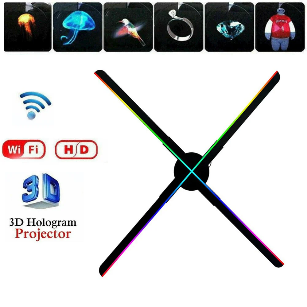 3D Holographic Wifi Projector Fan - Image 2