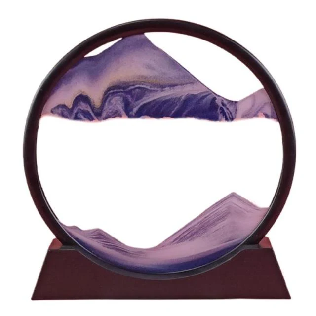 3D Landscape Relaxing Flowing Sand Decoration - Image 10