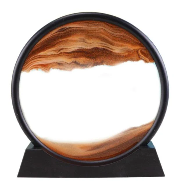 3D Landscape Relaxing Flowing Sand Decoration - Image 9