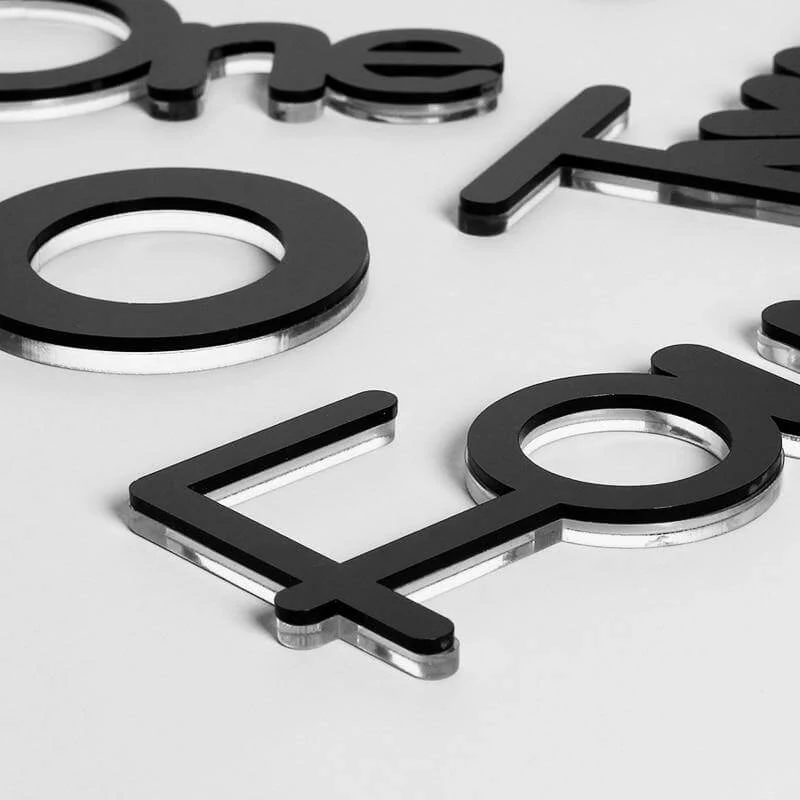 3D Large DIY Modern Number Wall Clock - Image 6