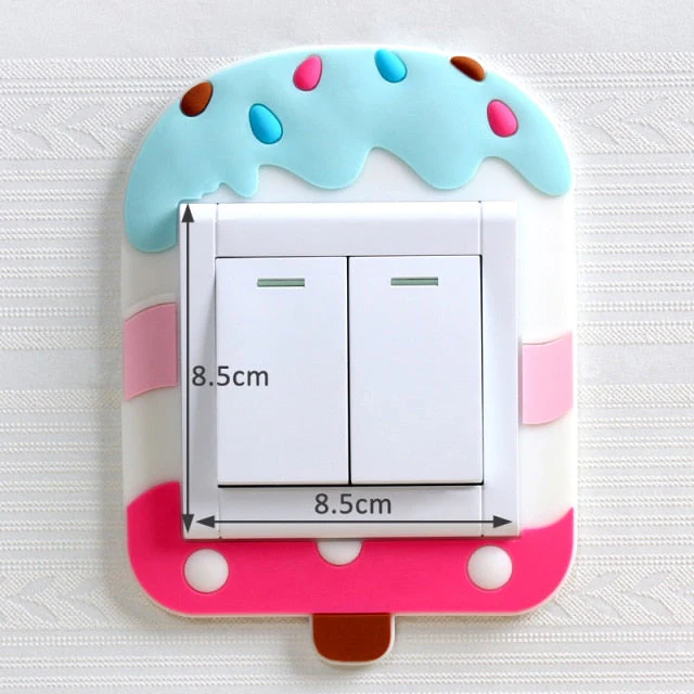 3D Luminous Cartoon Animal Switch Cover Stickers - Image 11