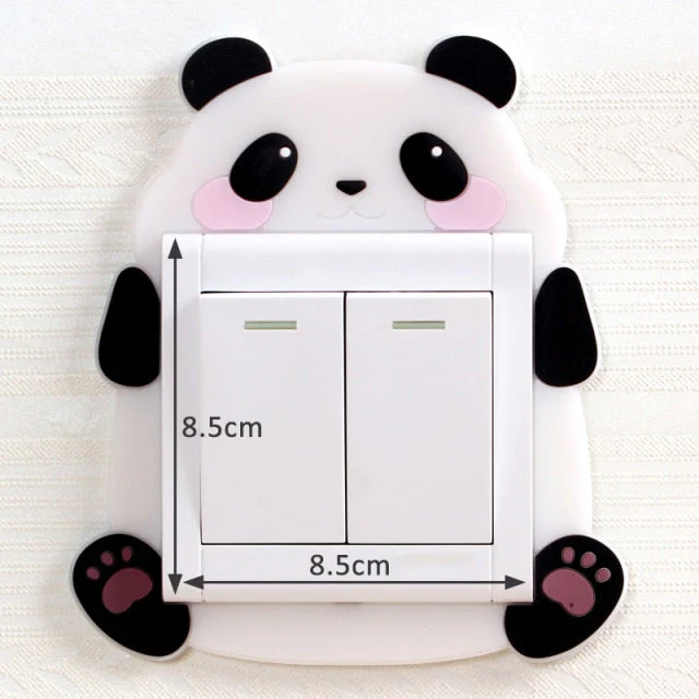 3D Luminous Cartoon Animal Switch Cover Stickers - Image 12
