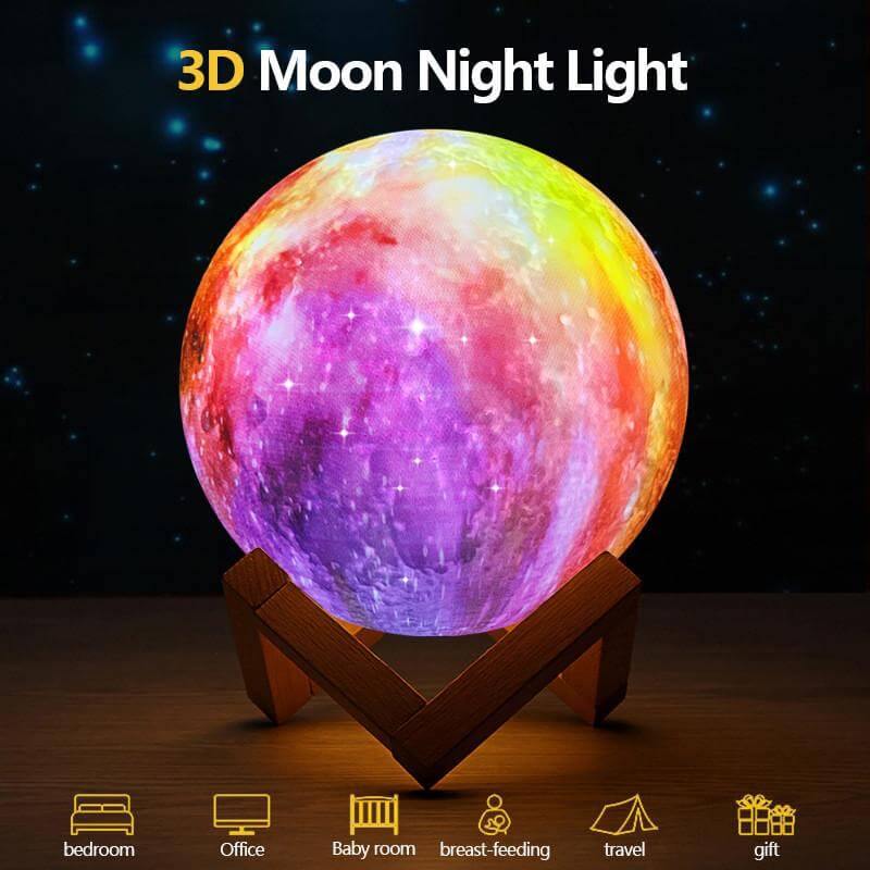3D Moon Night Lamp - Image 10
