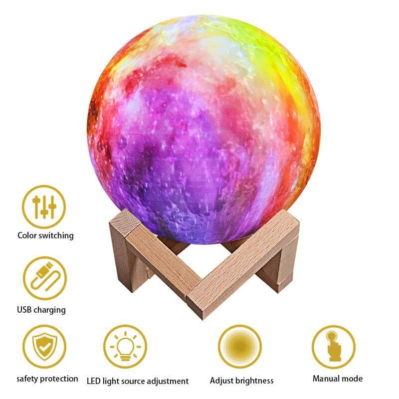 3D Moon Night Lamp - Image 12