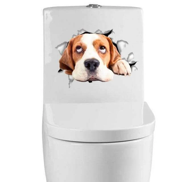 3D Pet Wall and Bathroom Stickers - Image 12