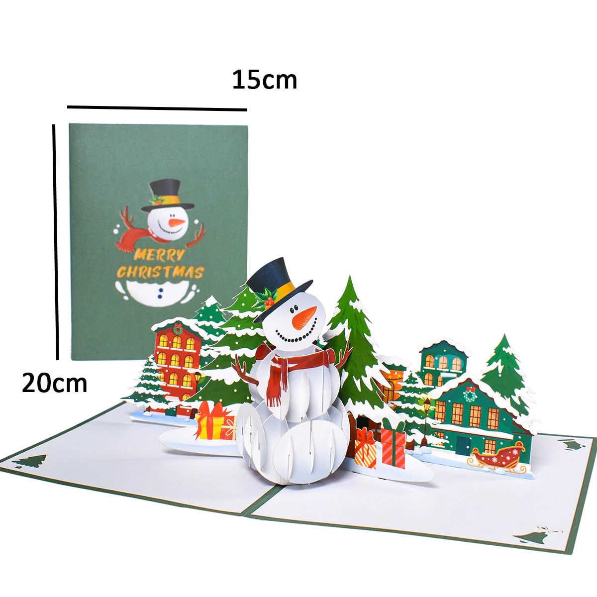 3D Pop-Up Cheerful Christmas Gift Cards - Image 15