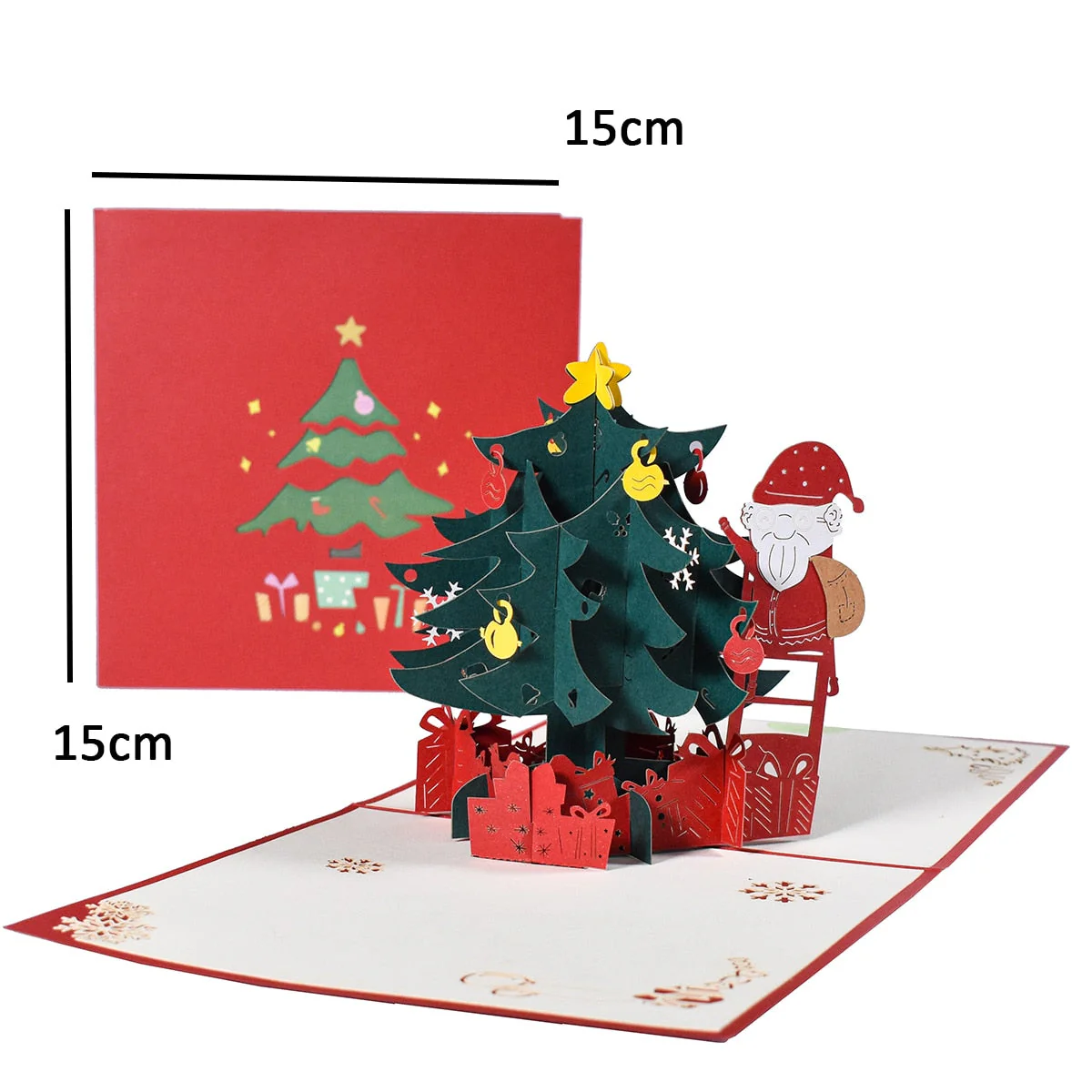 3D Pop-Up Cheerful Christmas Gift Cards - Image 16