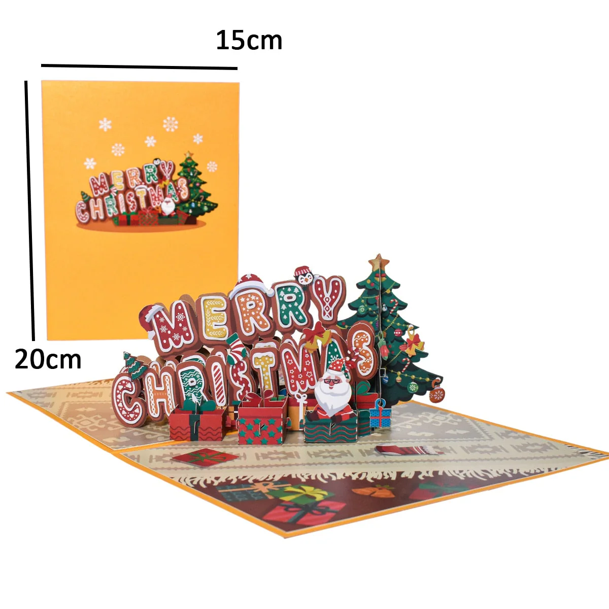 3D Pop-Up Cheerful Christmas Gift Cards - Image 18