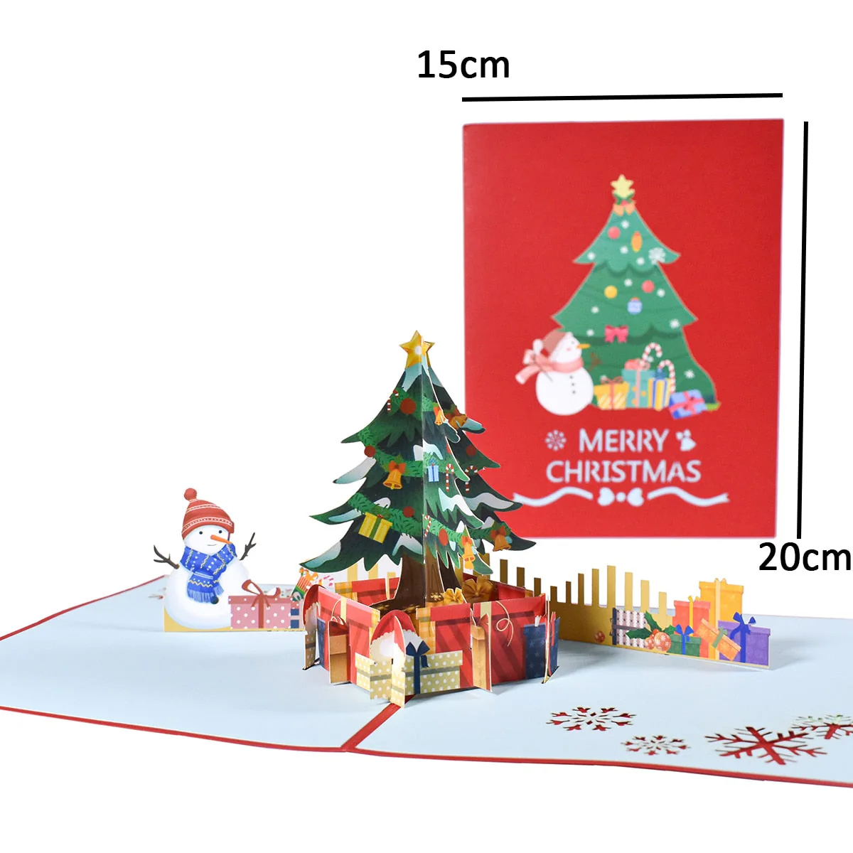 3D Pop-Up Cheerful Christmas Gift Cards - Image 19