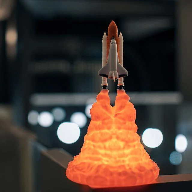 3D Print Space Shuttle Night Lamp - Image 5