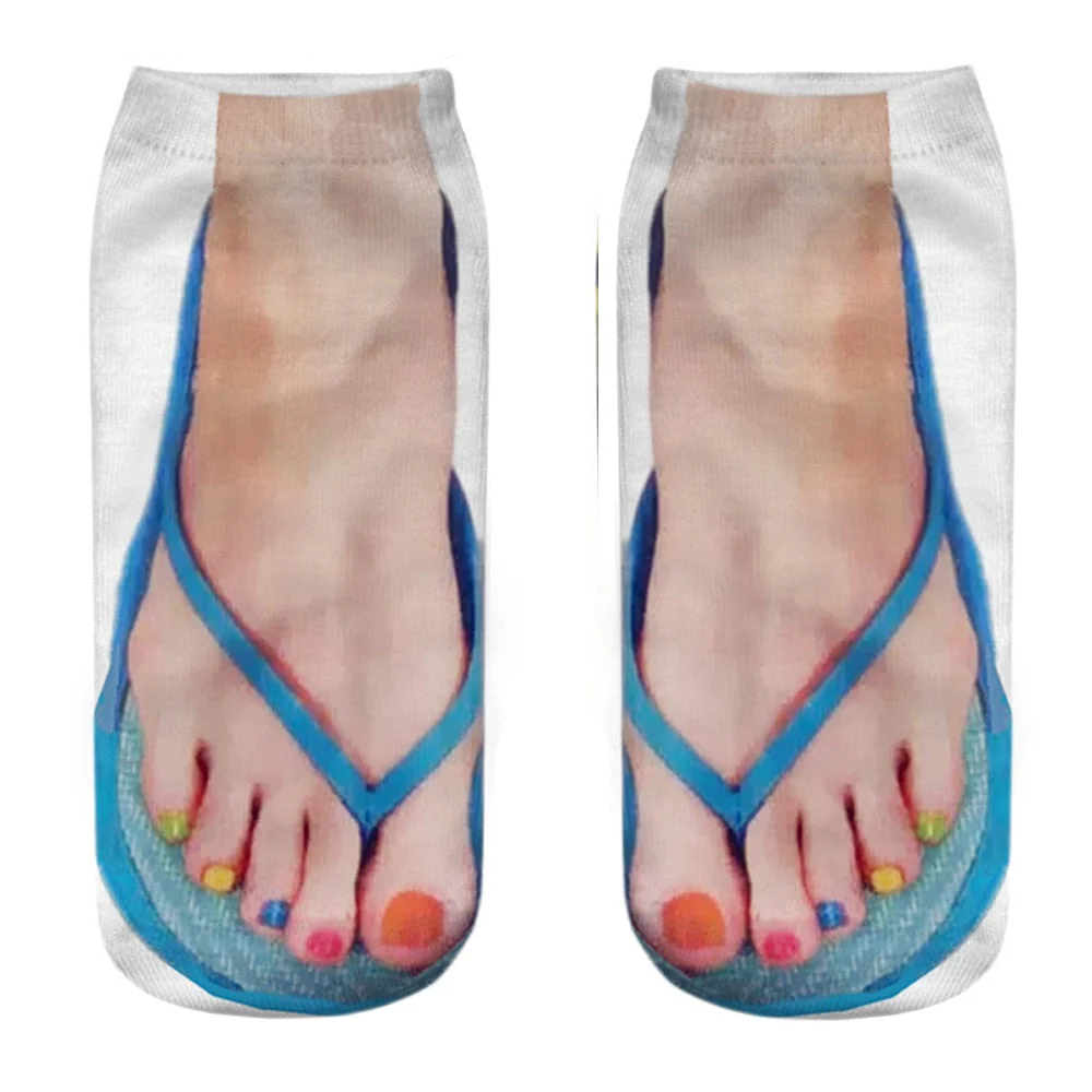 3D Printed Funny Creative Ankle Socks - Image 13