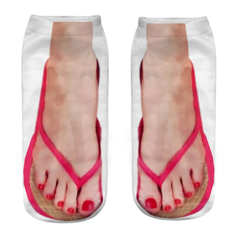 3D Printed Funny Creative Ankle Socks - Image 15