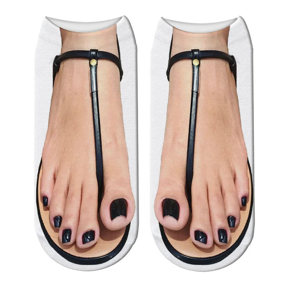 3D Printed Funny Creative Ankle Socks - Image 17