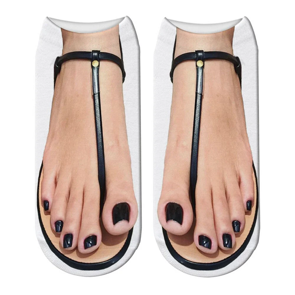 3D Printed Funny Creative Ankle Socks - Image 6