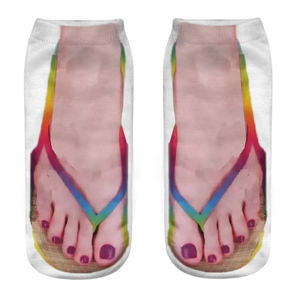 3D Printed Funny Creative Ankle Socks - Image 7
