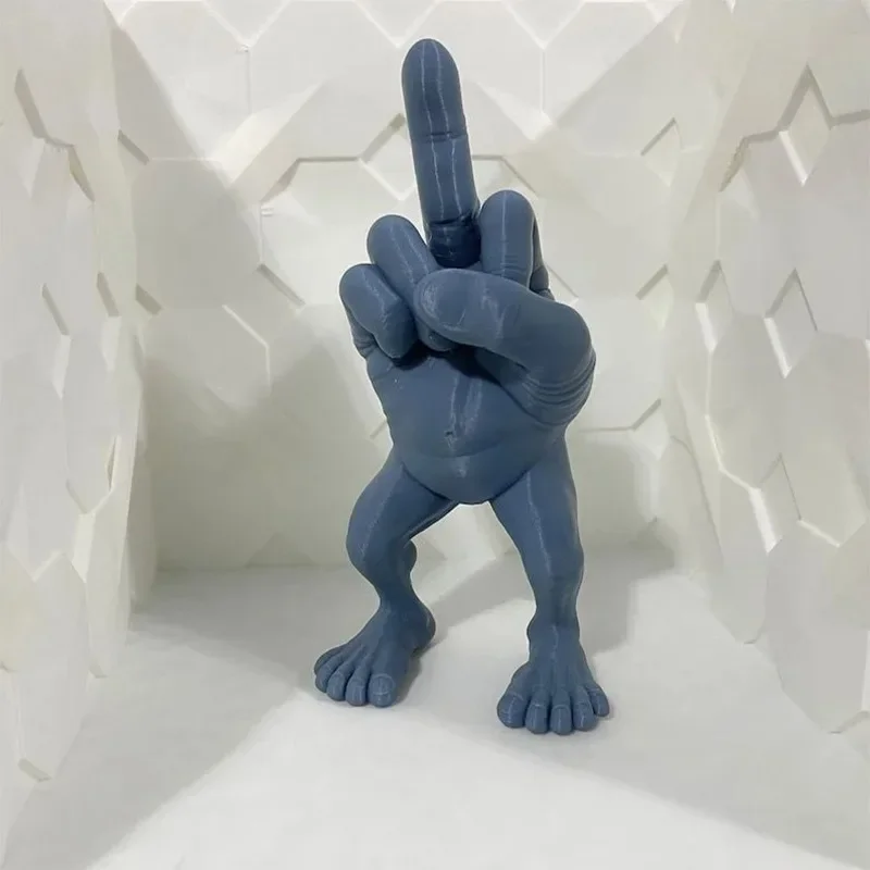 3D Printed Middle Finger Funny Decor - Image 6