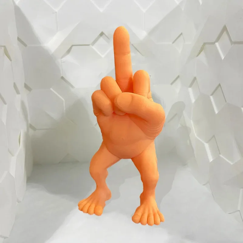 3D Printed Middle Finger Funny Decor - Image 8