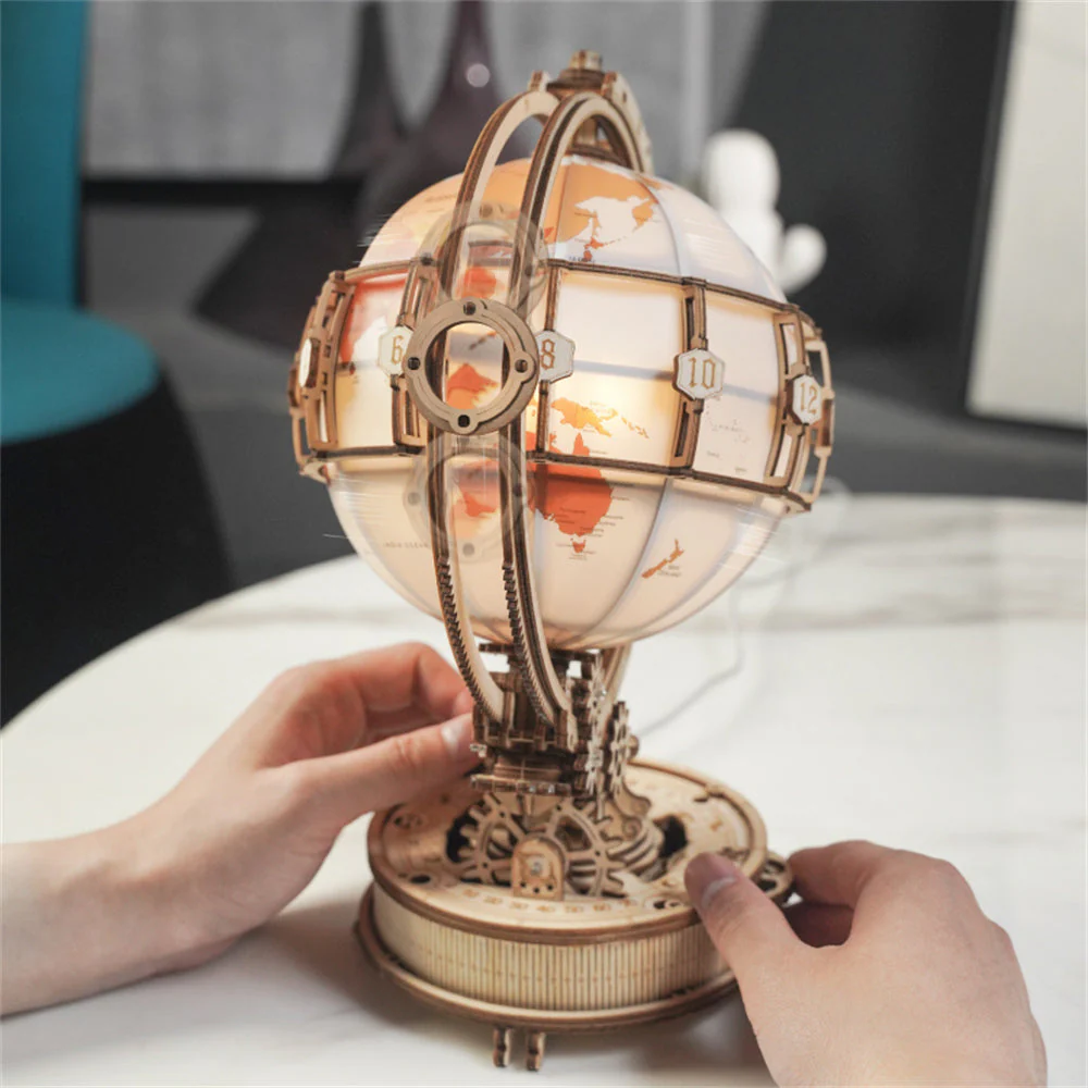 3D Puzzle Luminous Globe - Image 4