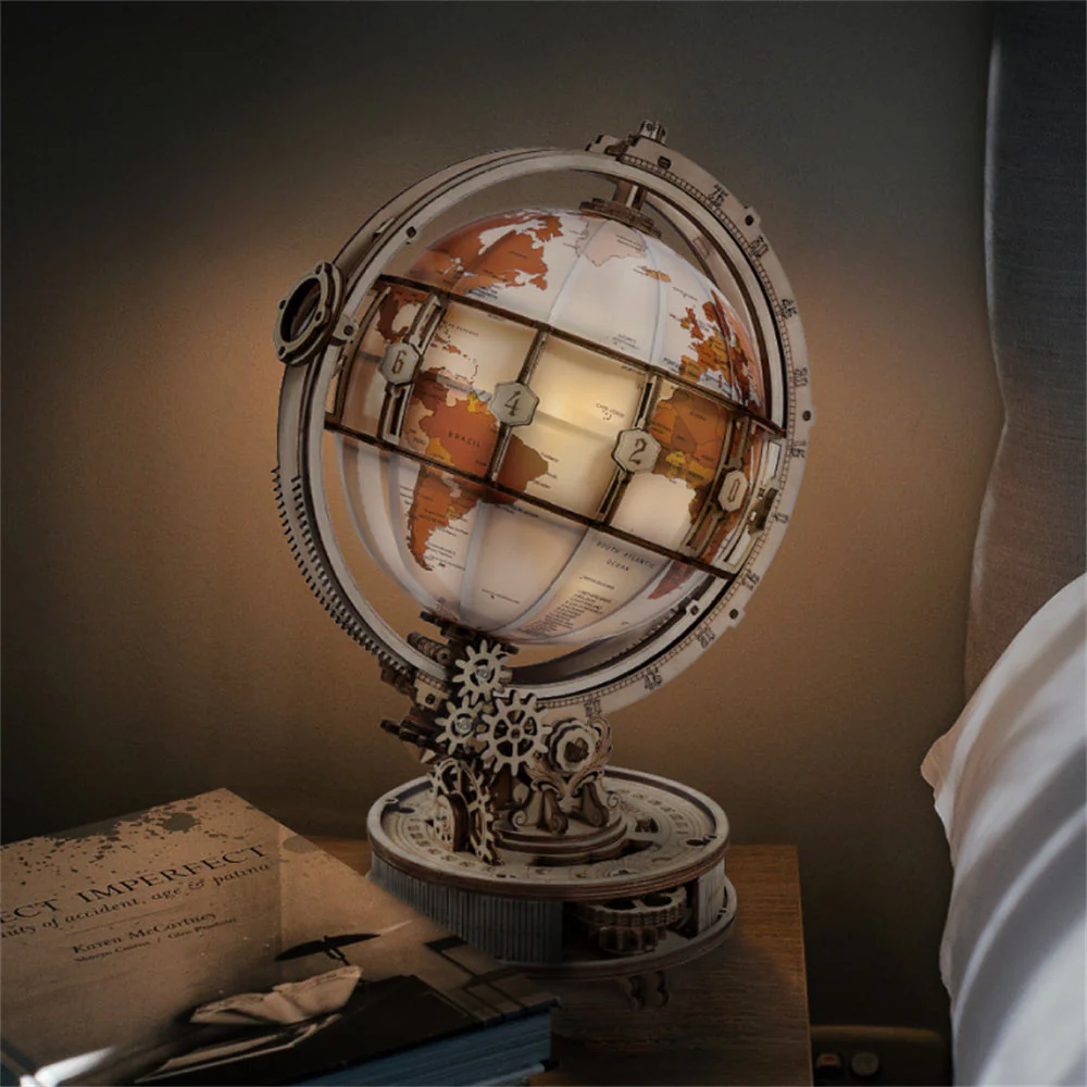 3D Puzzle Luminous Globe - Image 5