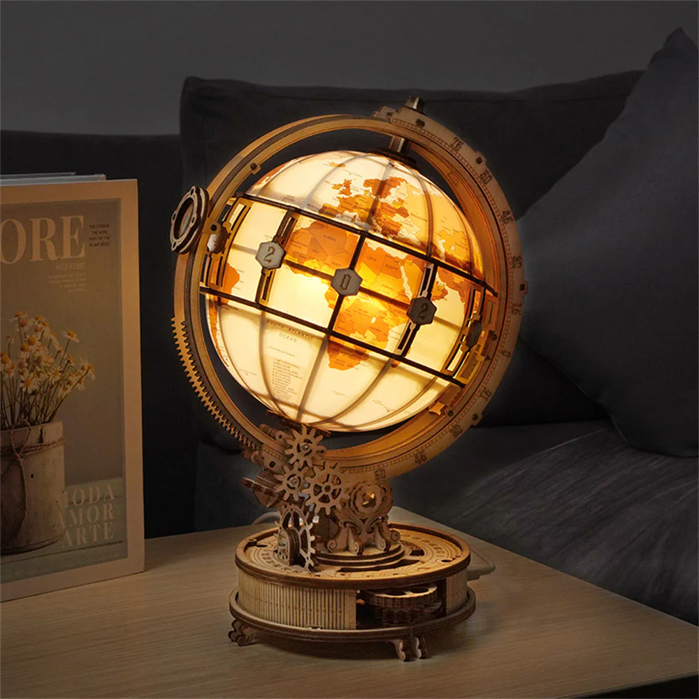 3D Puzzle Luminous Globe - Image 8