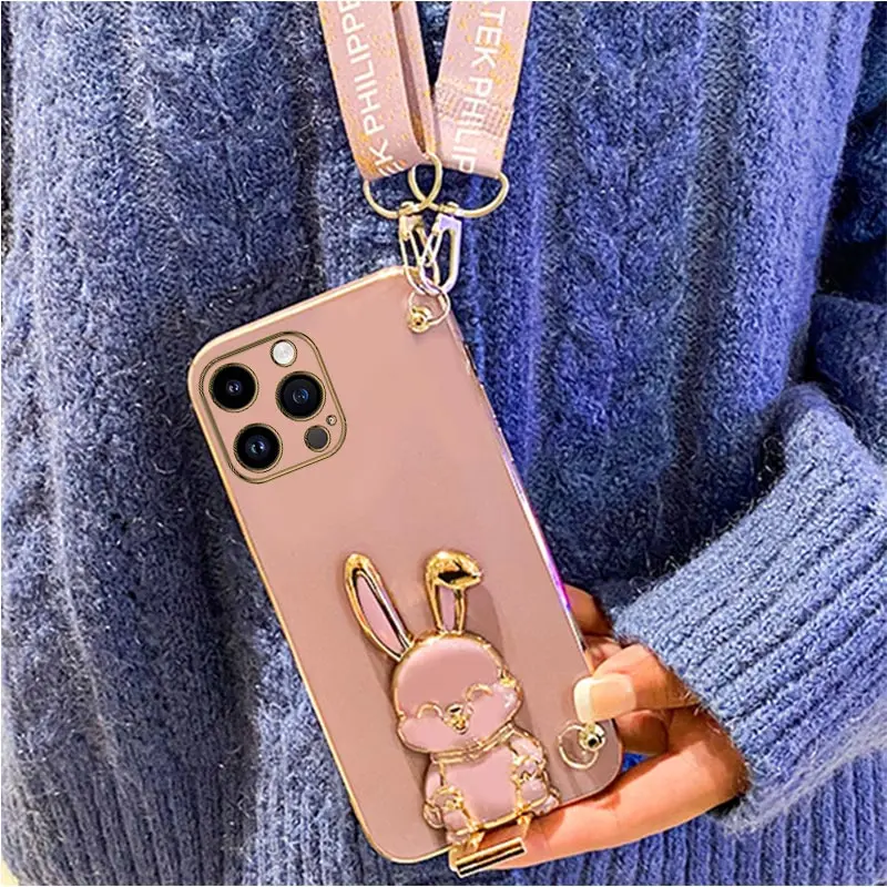 3D Rabbit Ear iPhone Holder Case - Image 5