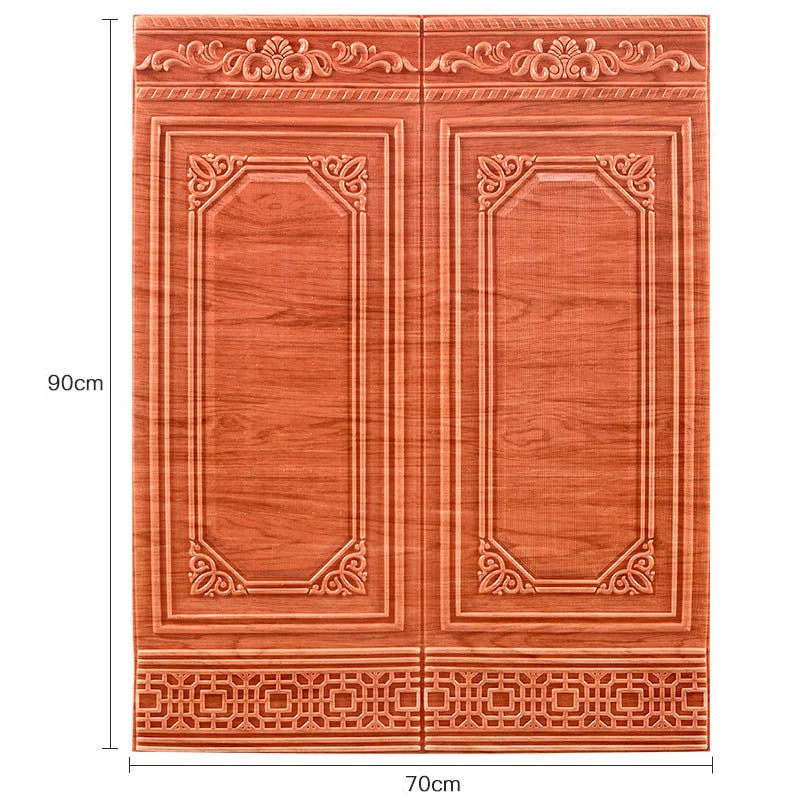 3D Self-Adhesive Antique Accent Wall Sticker - Image 9