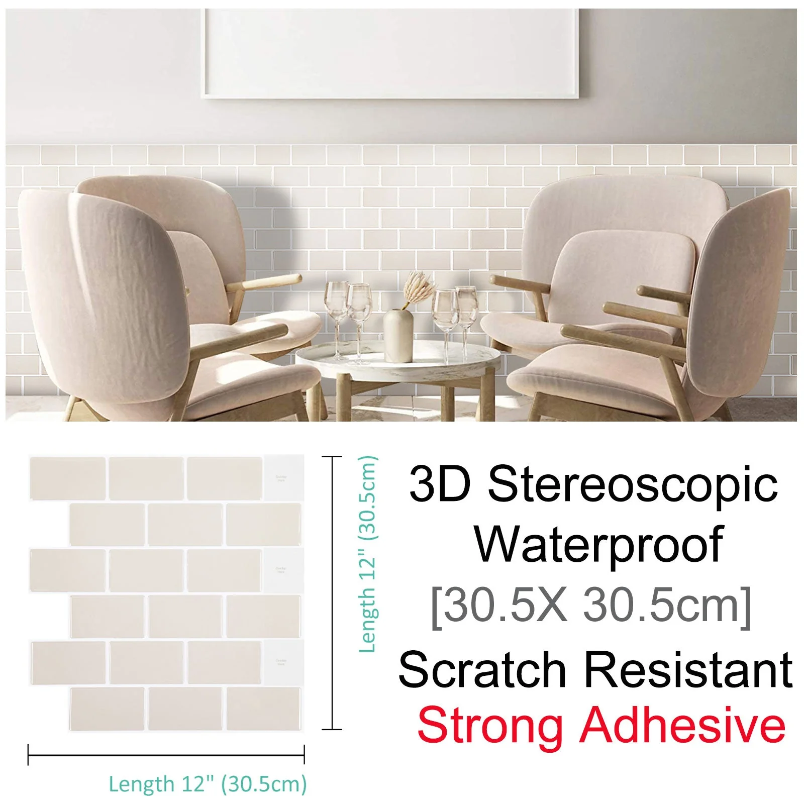 3D Self-Adhesive Hexagonal Wall Stickers - Image 8