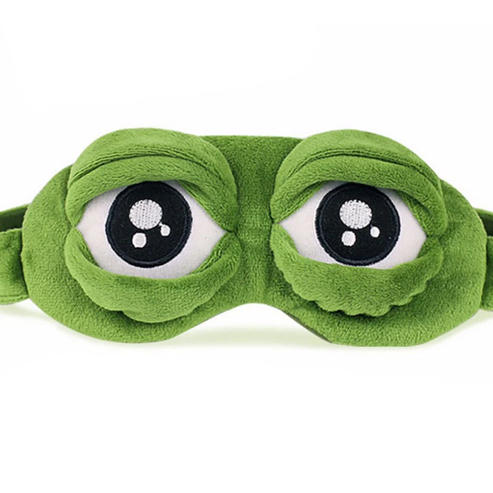 3D Sleepy Frog Sleeping Mask - Image 6