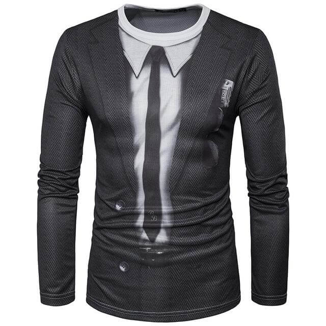 3D Suit T-Shirt - Image 11