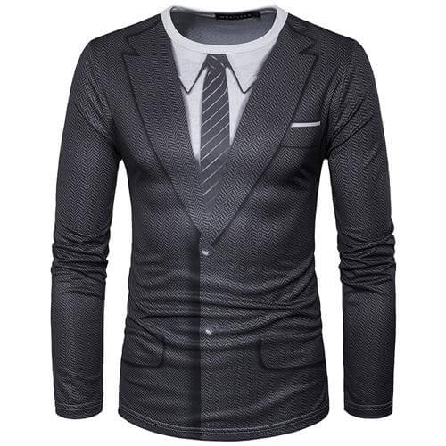 3D Suit T-Shirt - Image 7