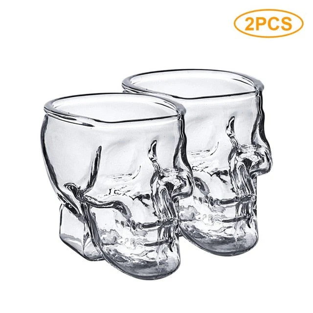 3D Transparent Skull Crystal Mug - Image 12