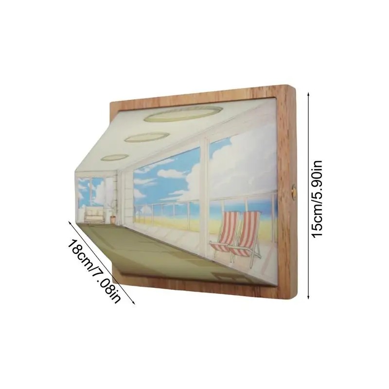 3D Vision Play Wall Lamp Art - Image 8