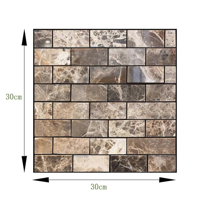 3D Wall Brick Pattern Decal - Image 20