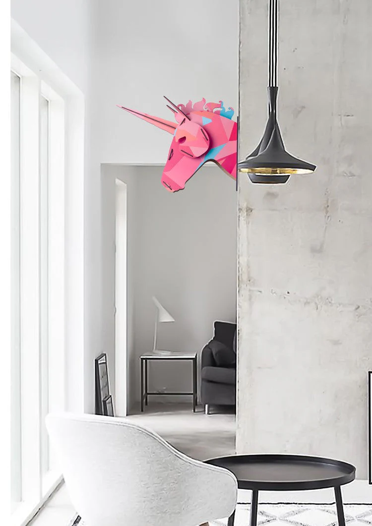 3D Wooden Craft Horse Hanging Wall Decor - Image 4