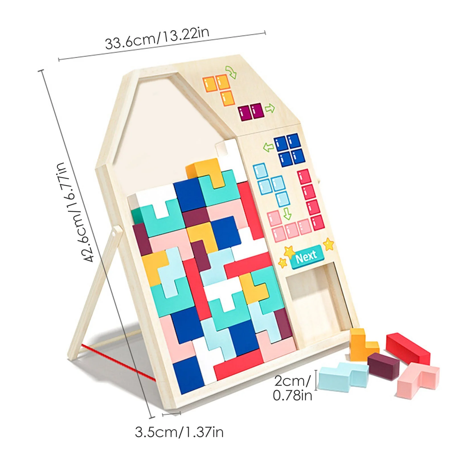 3D Wooden Creative Educational Puzzle - Image 3