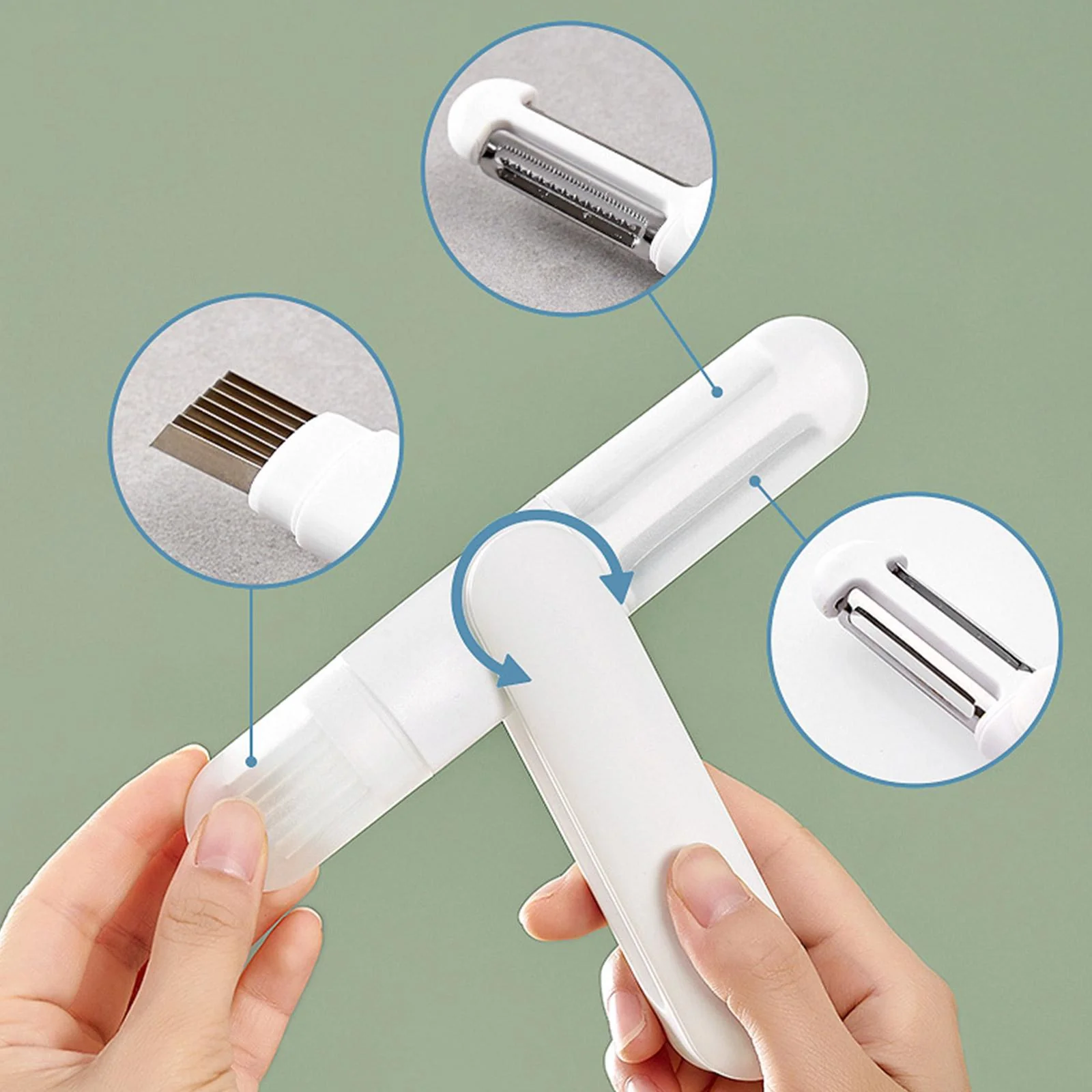 3in1 Magic Helper Multifunctional Vegetable Peeler - Image 4
