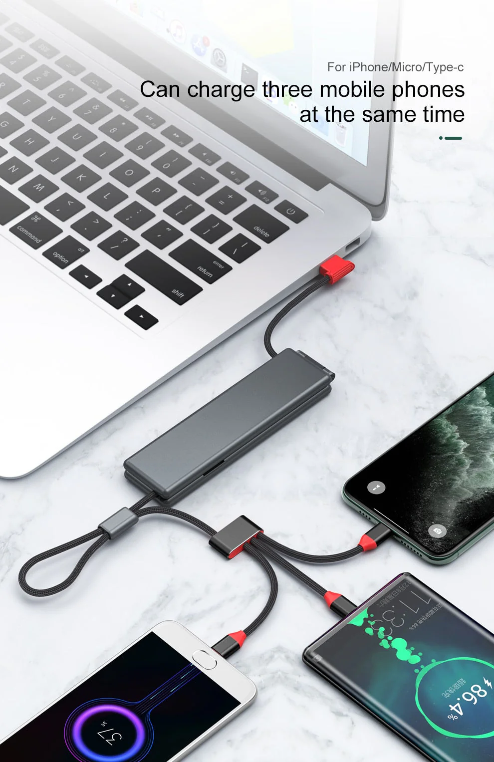 3in1 Magnetic Fast Charging Cable Kit - Image 9