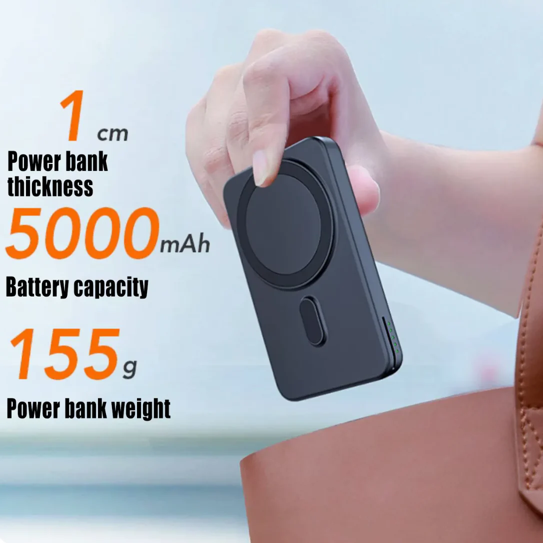 3in1 Magnetic Fast Charging Magsafe Power Bank Station - Image 4
