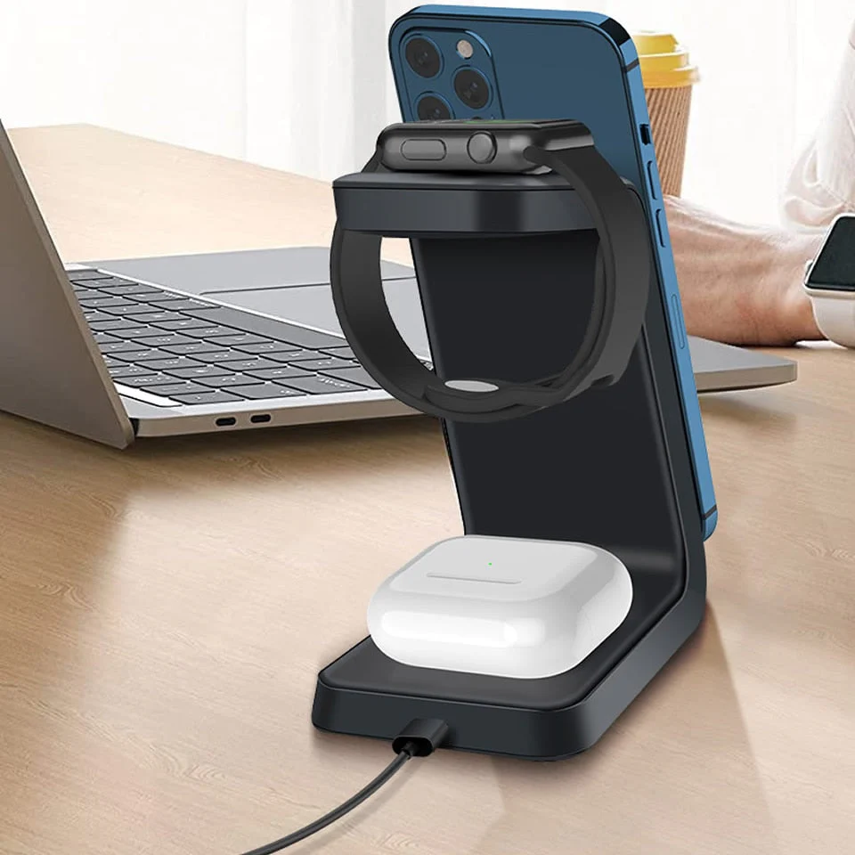 3in1 Magnetic Wireless Charger Stand - Image 2