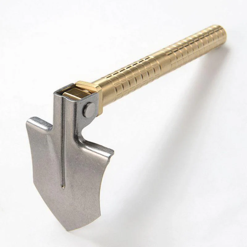 3in1 Mini Multifunctional Folding Camping Shovel - Image 2
